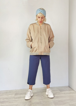 BLUZA OVERSIZE Try Some, Buy Some BEŻ